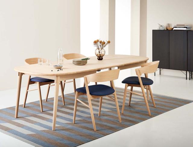 tables – and quality dining Hammel by Findahl focus high on details